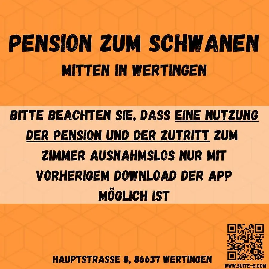 Pension Zum Schwanen - App Check-In & Digital Reception Wertingen Hotel